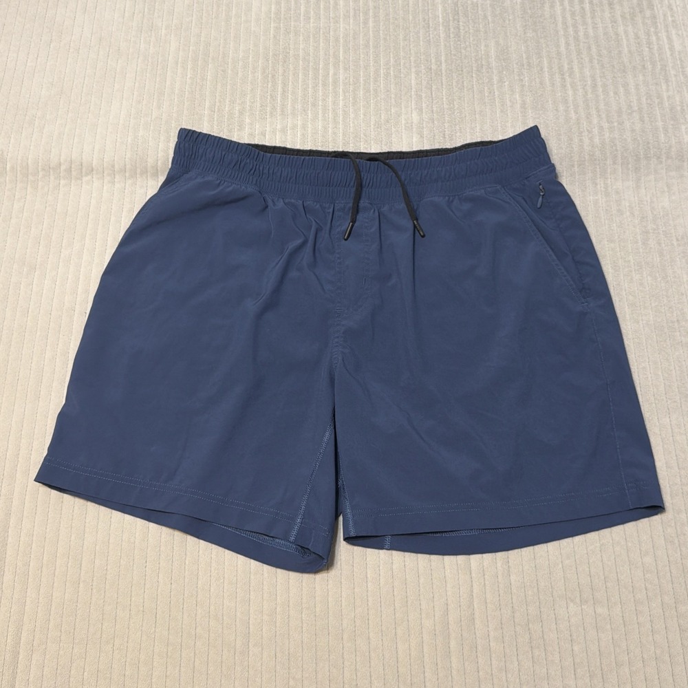 Rhône‎ Mako Shorts XL Blue 7" Unlined Athletic Gym Running Workout Mens